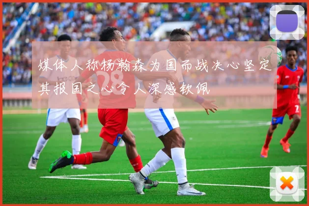 媒体人称杨瀚森为国而战决心坚定其报国之心令人深感钦佩
